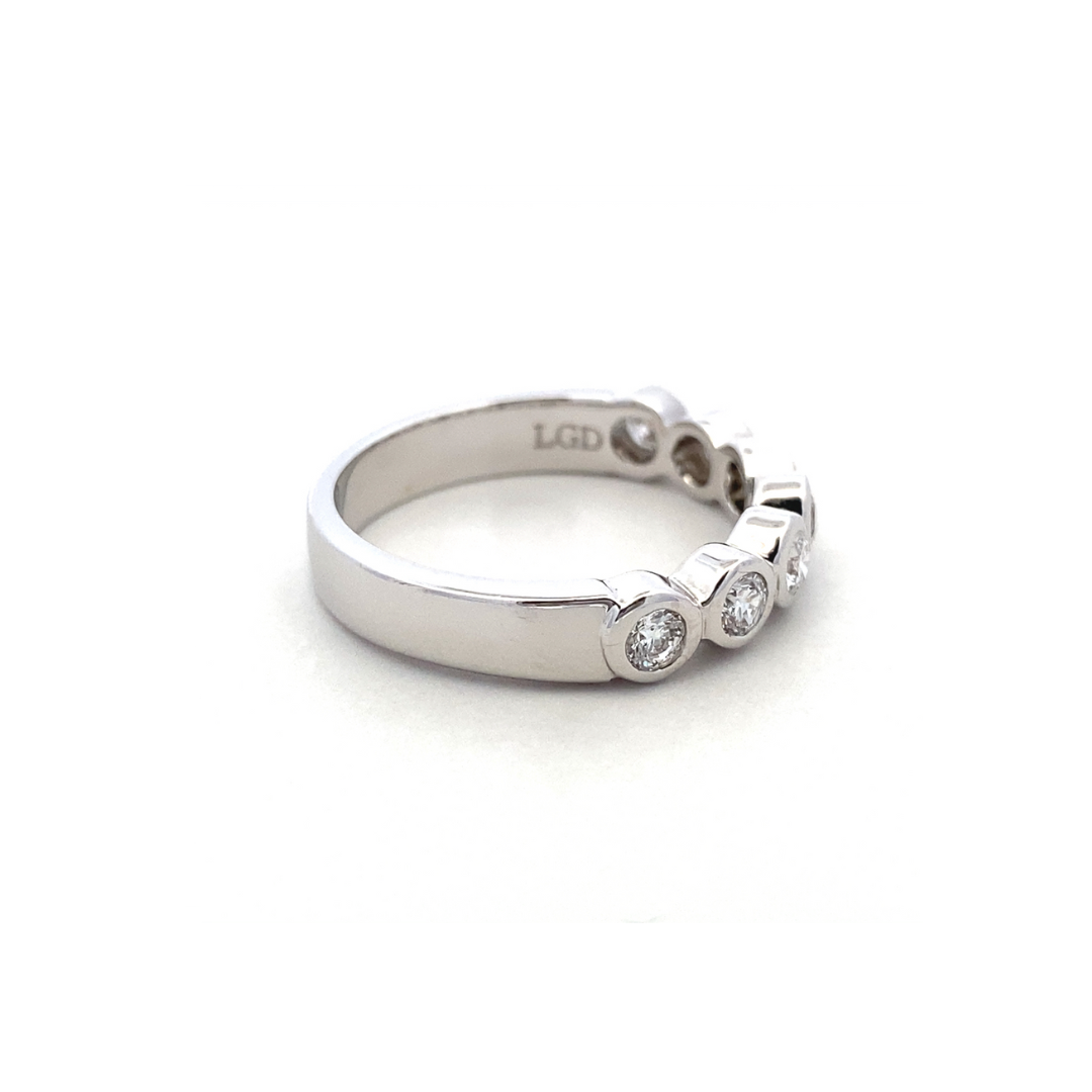 HANNA HALF ETERNITY RING