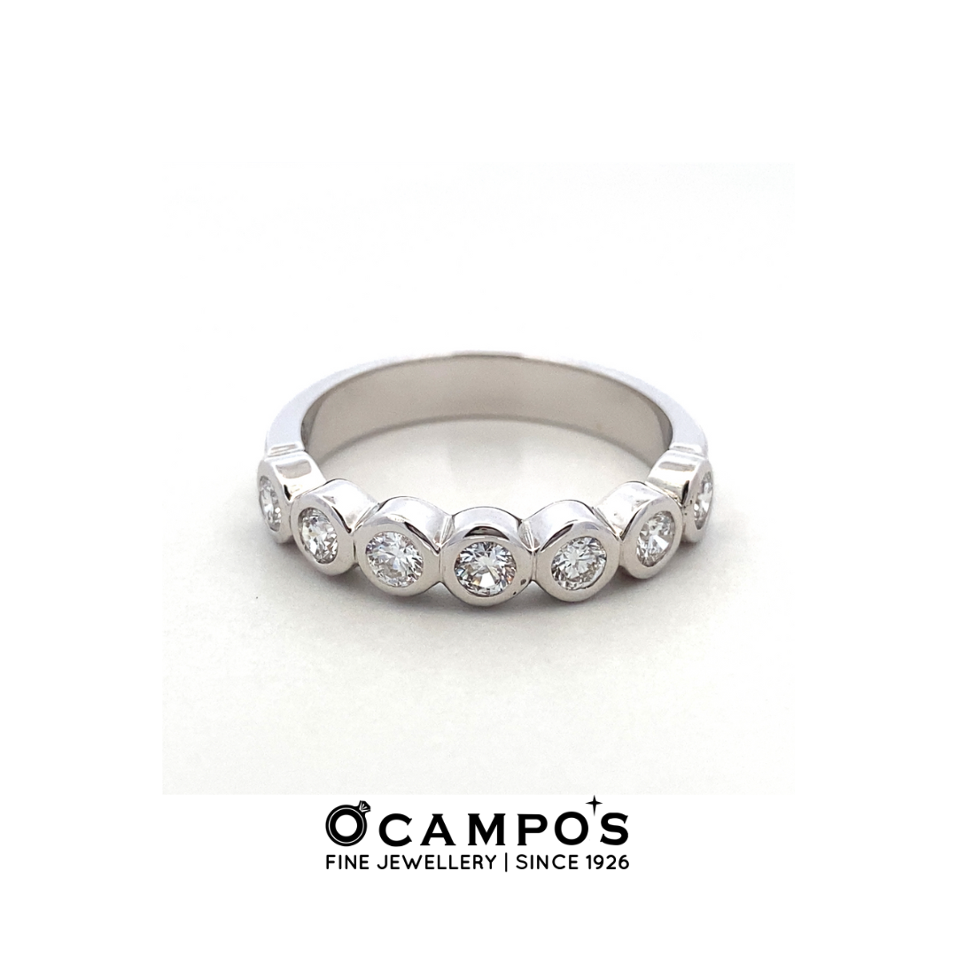 HANNA HALF ETERNITY RING
