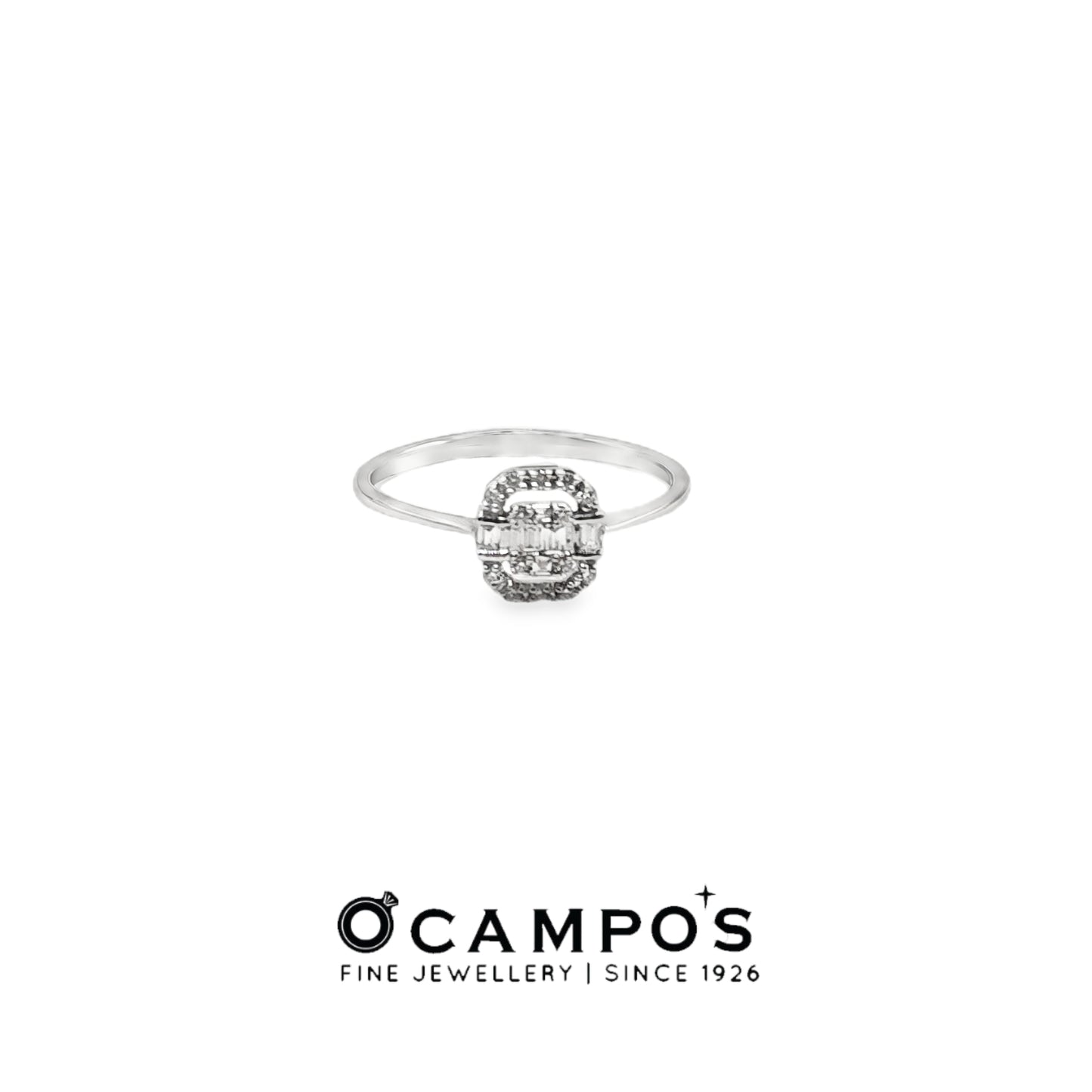 Zephanie 18k White Gold Ring