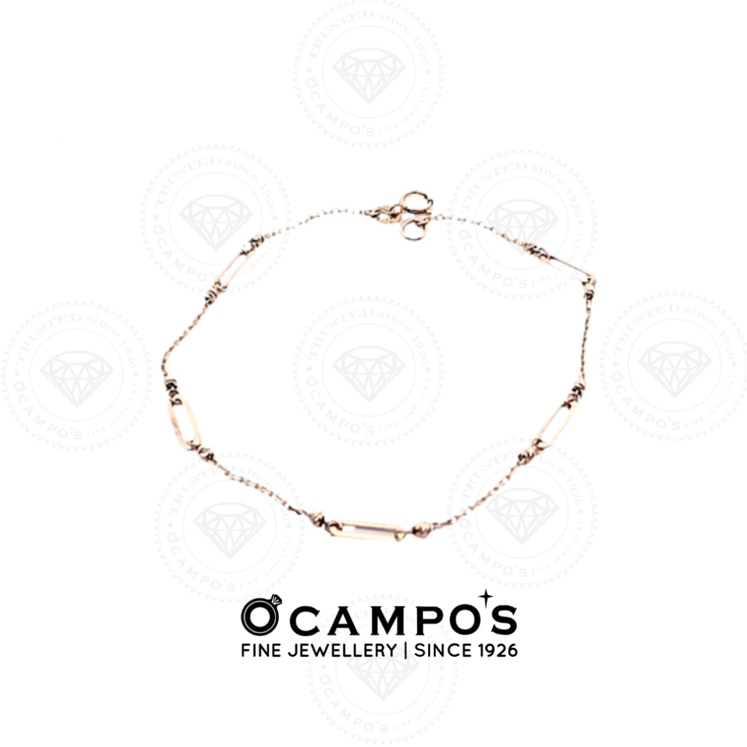Allison Paper Clip Bracelet