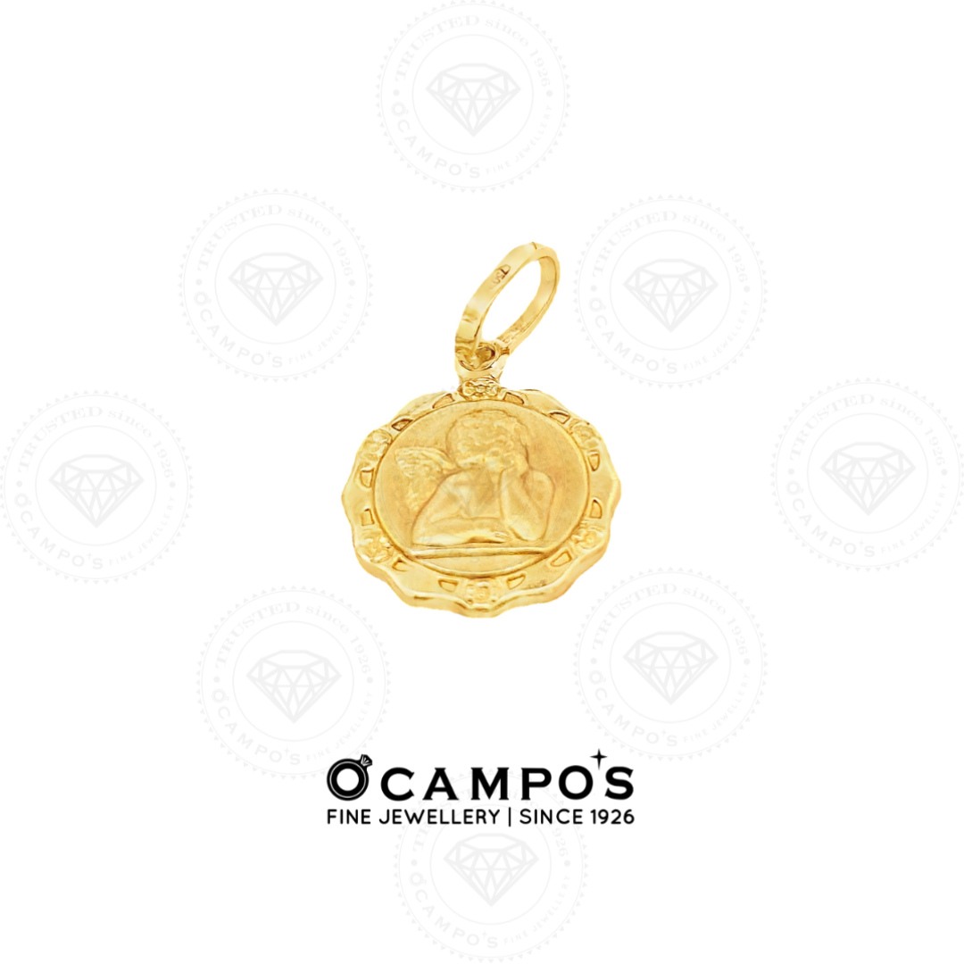 Circle Angel Pendant