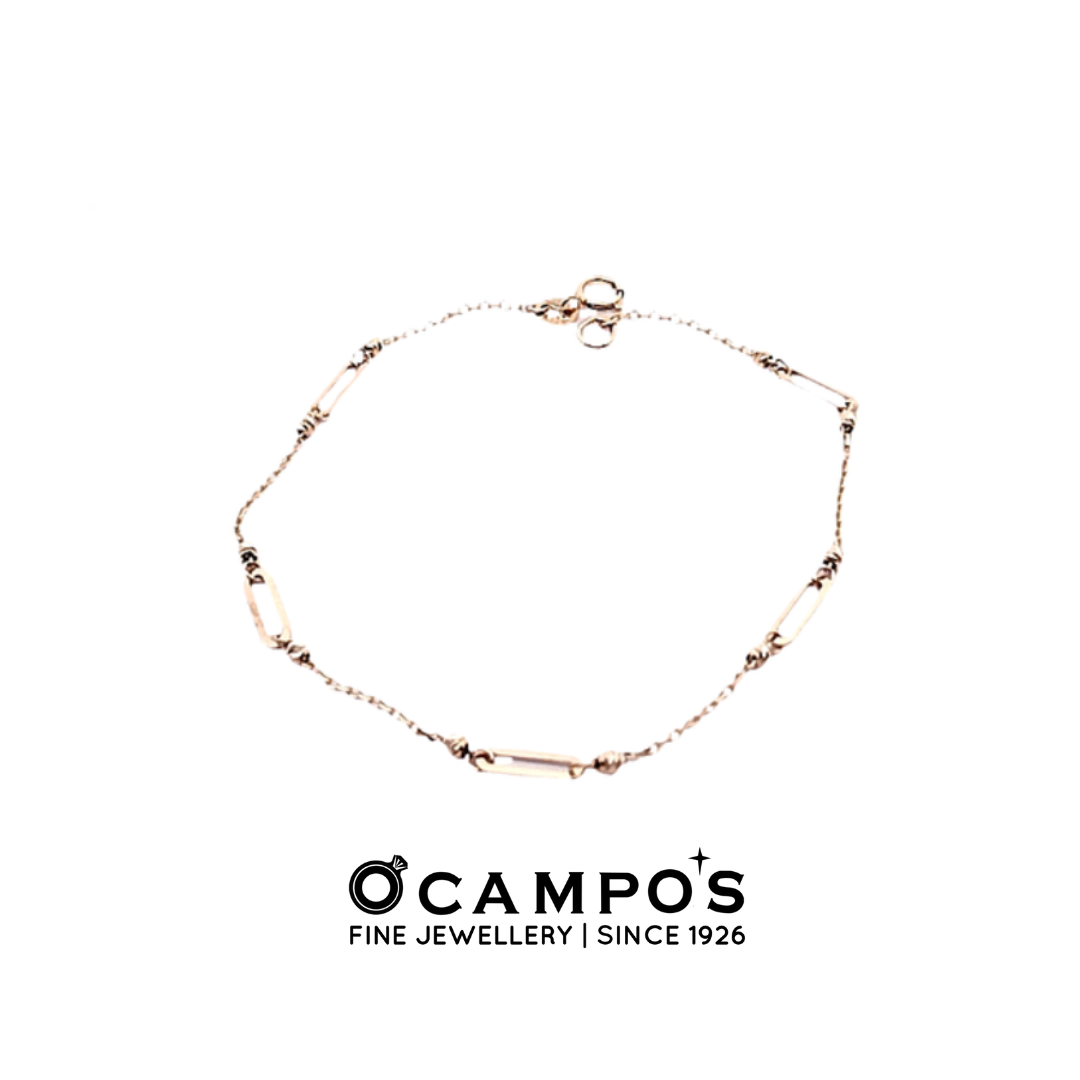 Allison Paper Clip Bracelet