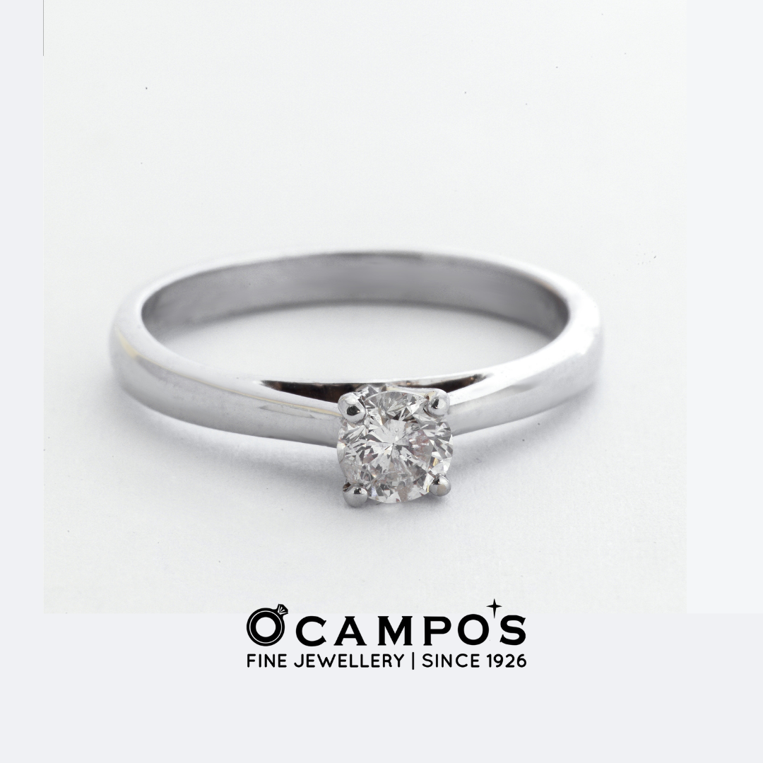 Amada Engagement Ring - White Gold