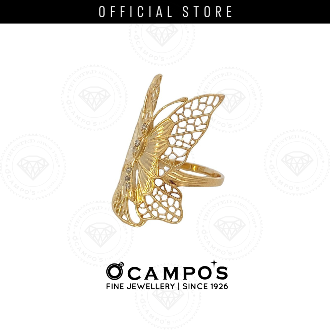 Yellow Gold Navi Ring
