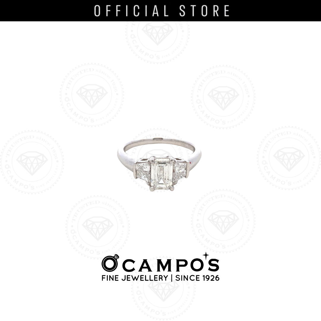 Dianna Lab-grown Emerald Engagement Ring