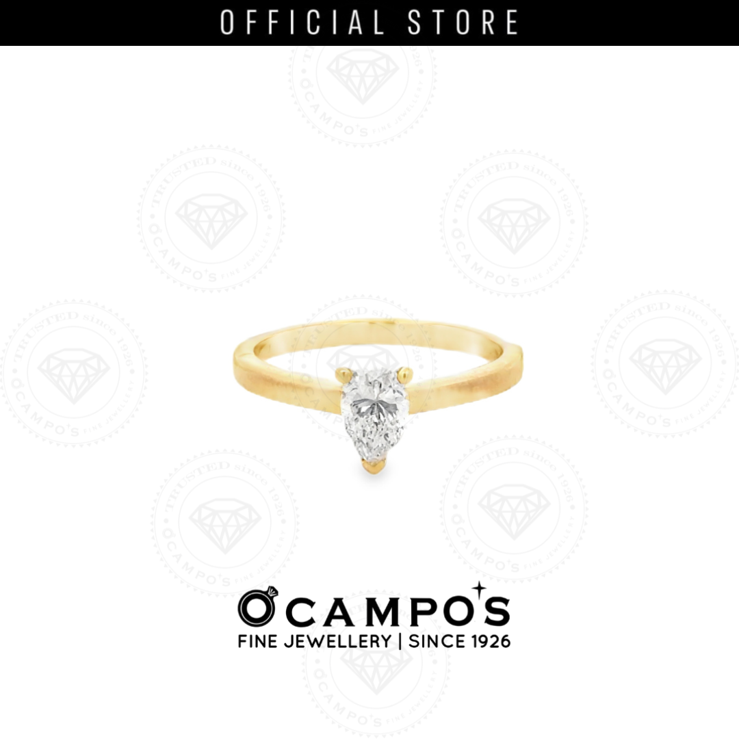 Celestrelle Pear cut Engagement Ring Lab-grown Diamond