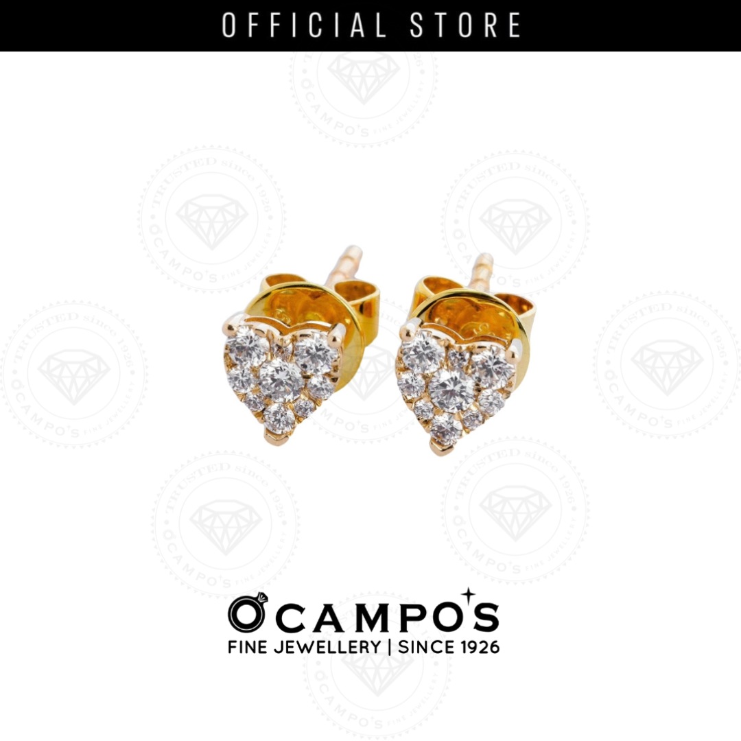 Countess Illusion Diamond Earrings