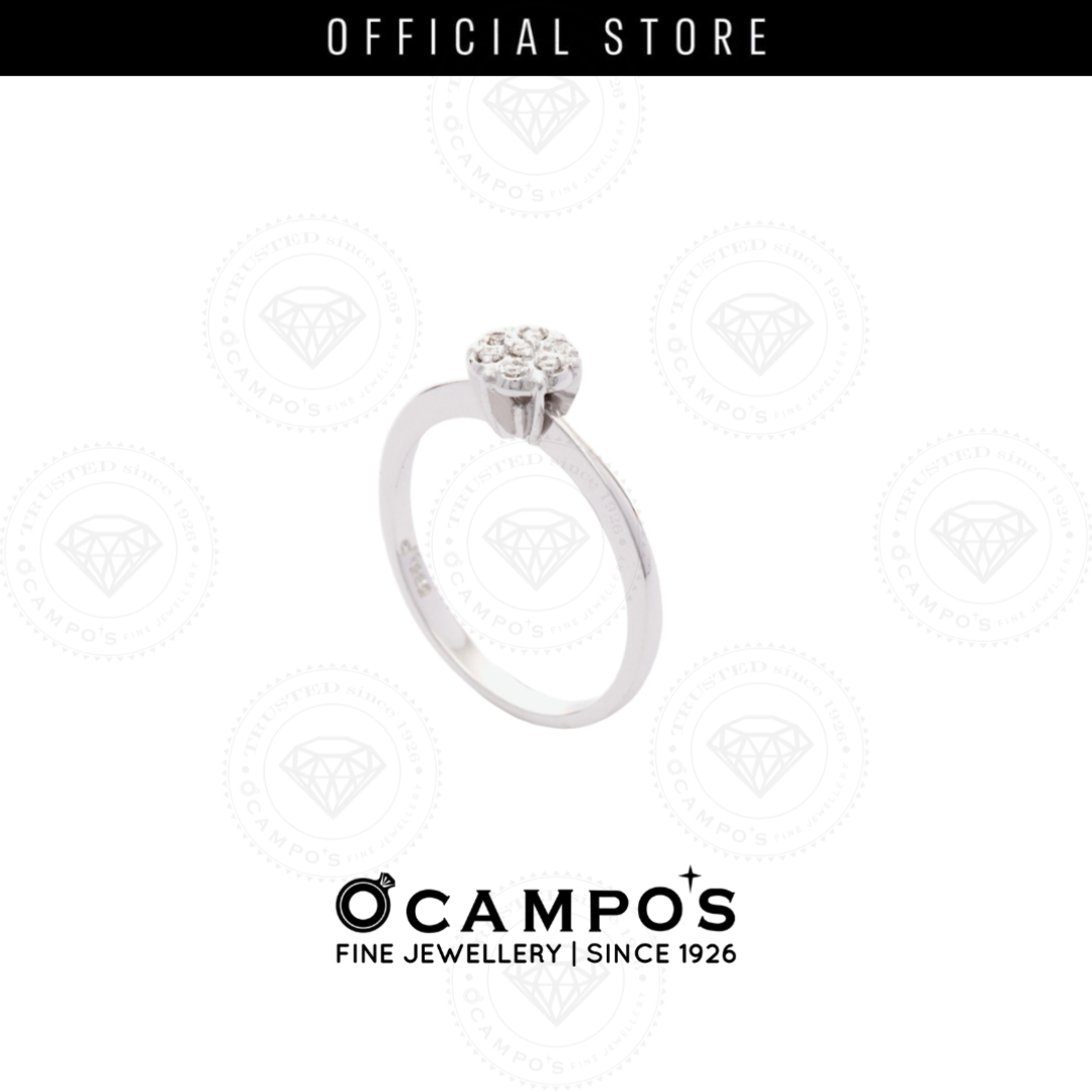 Rosa Diamond Ring X1 - White Gold