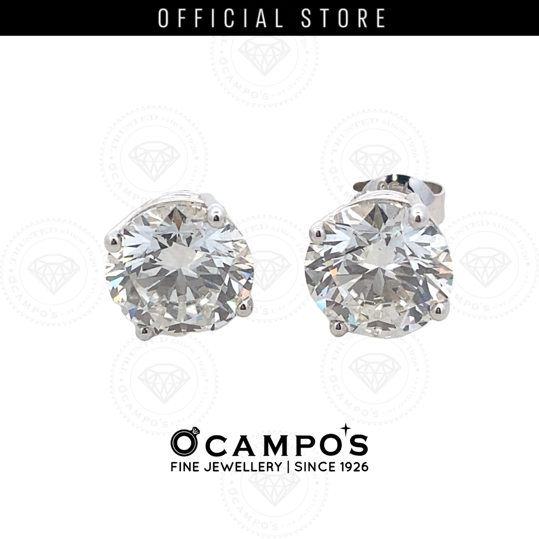 Ely Lab-grown Stud Earrings