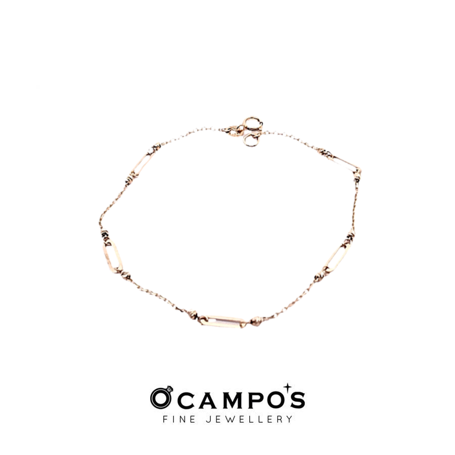 Allison Paper Clip Bracelet