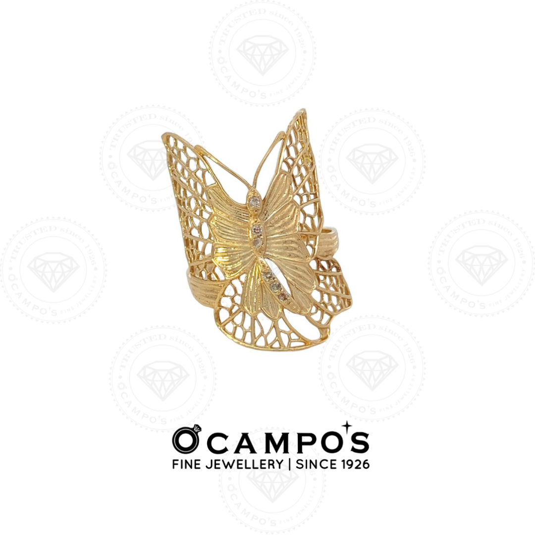 Yellow Gold Navi Ring