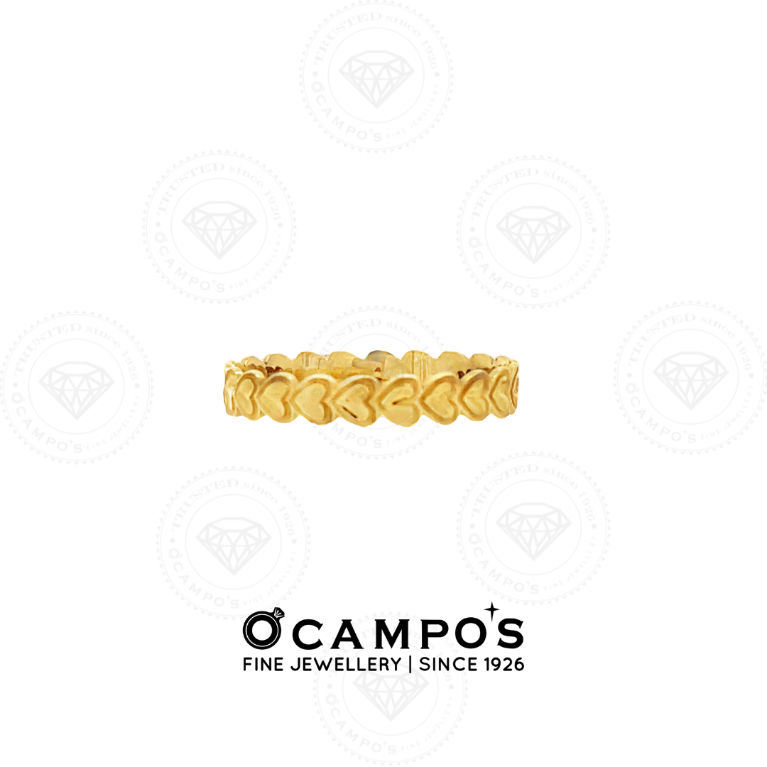ALIANA LADIES ETERNITY HEART RING