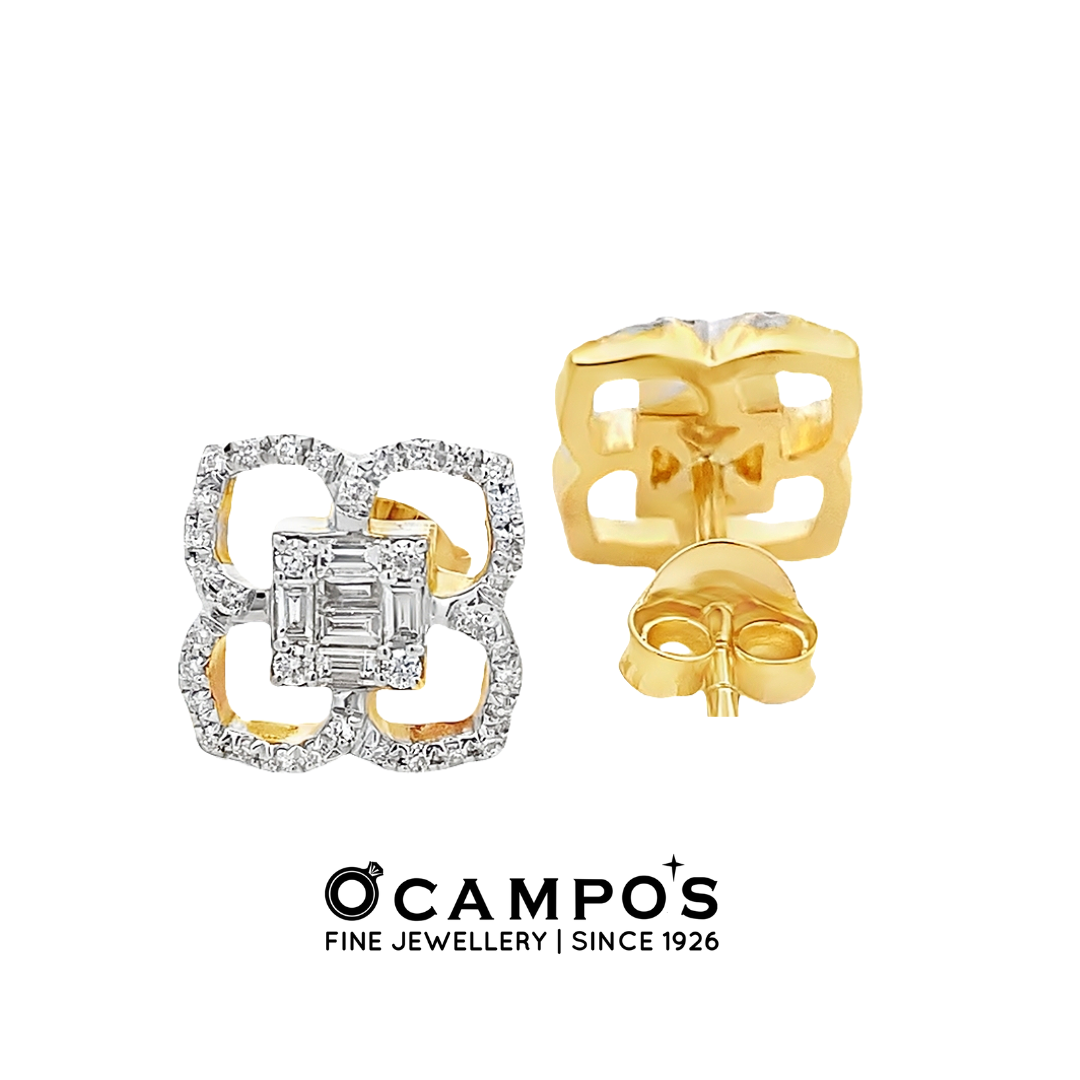Emily Flower Stud Earrings