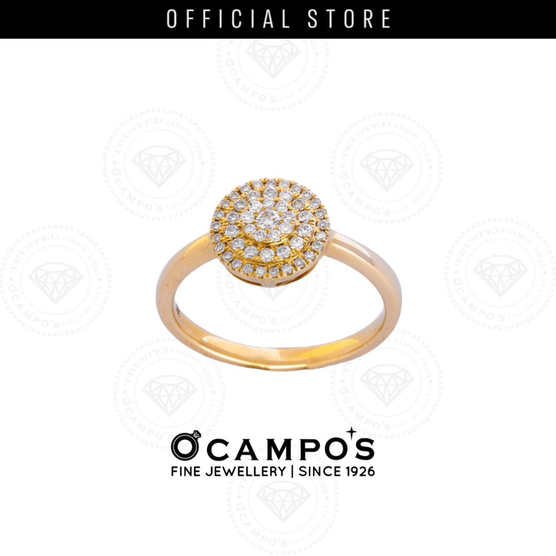 Reyna Diamond Ring - Yellow Gold
