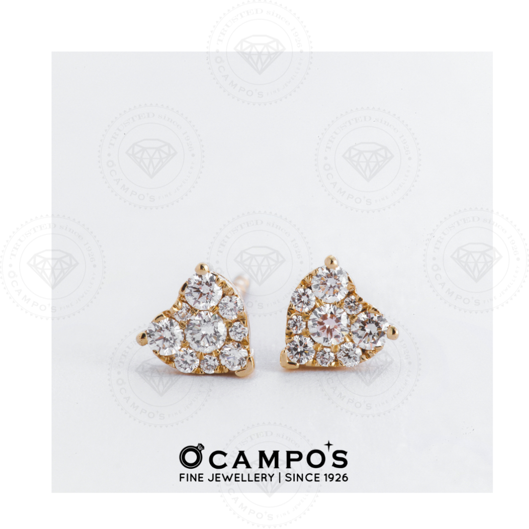 Countess Illusion Diamond Earrings