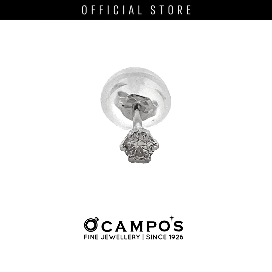 PLATINA STUD EARRING