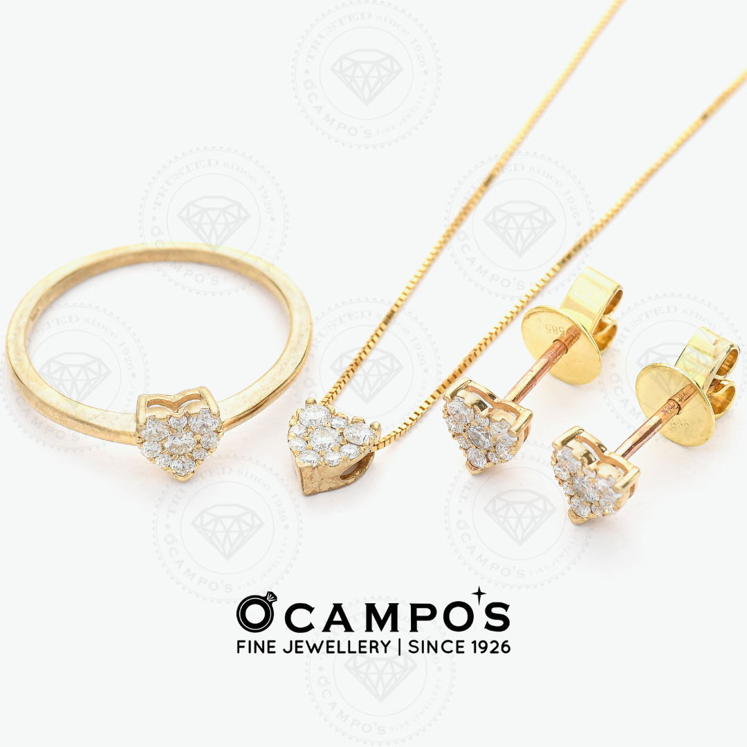 Countess Illusion Diamond Ring - Yellow Gold