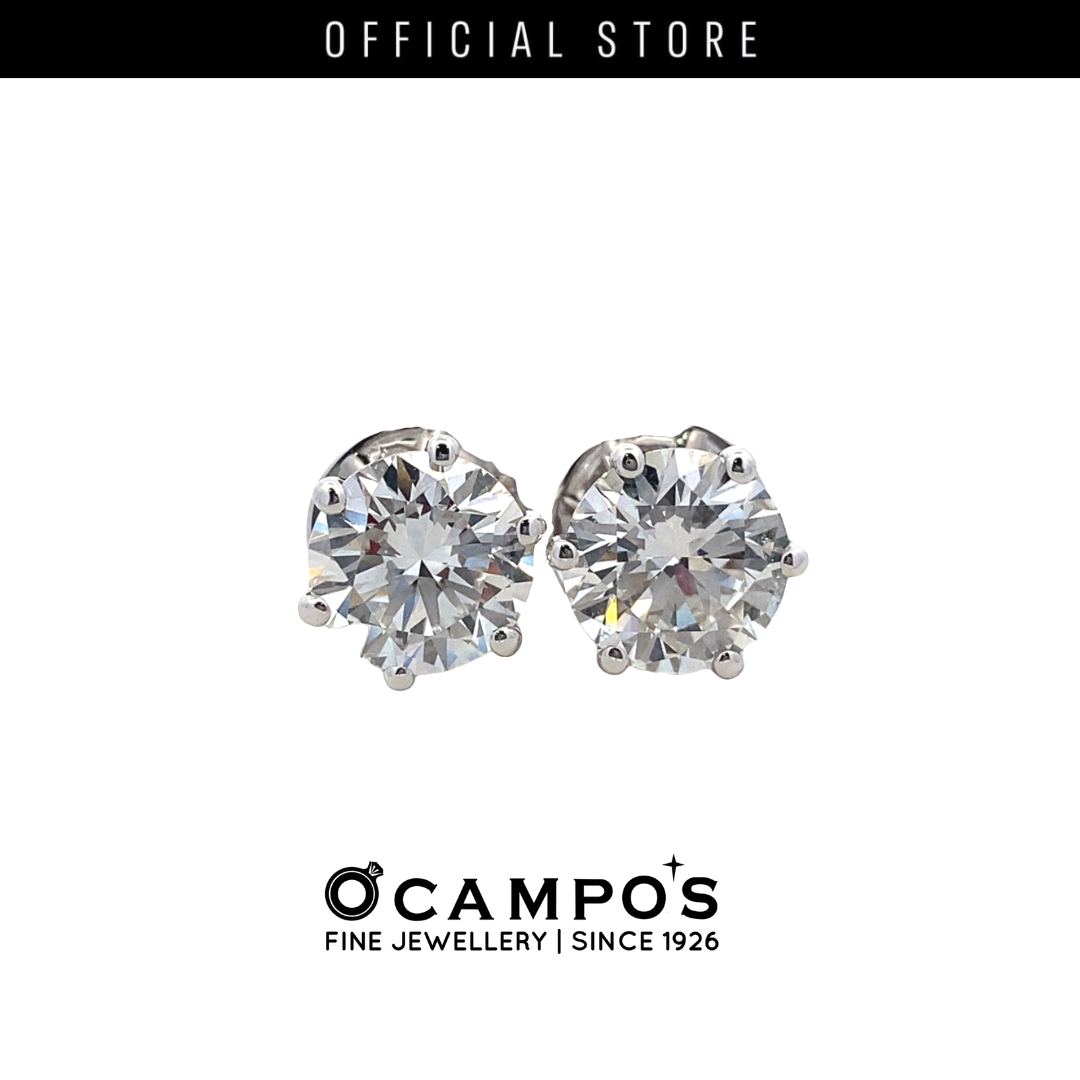 Nica Round Stud Earring
