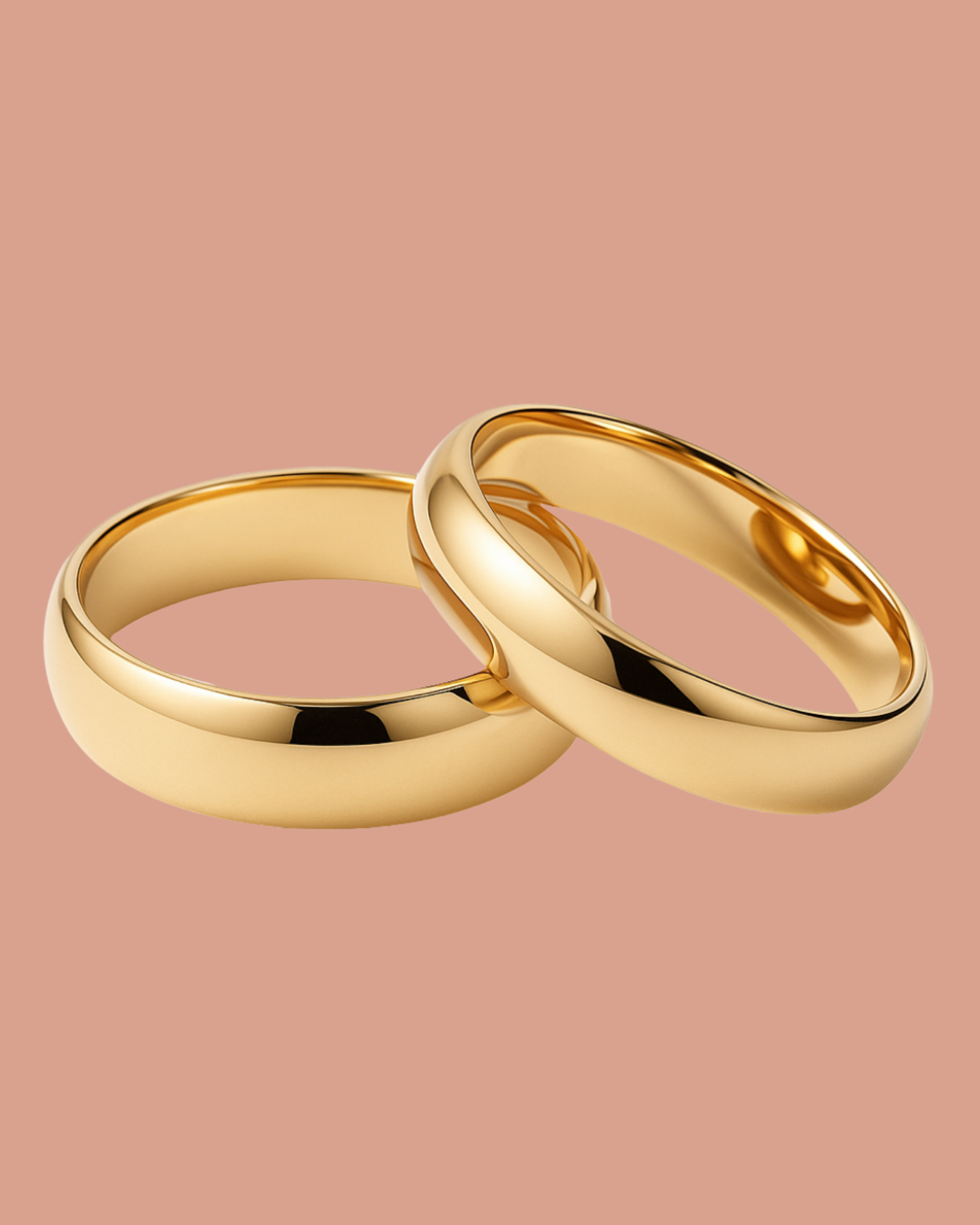 Wedding Band Delicate Gold Rings 14k Solid Gold Wedding Band (2mm