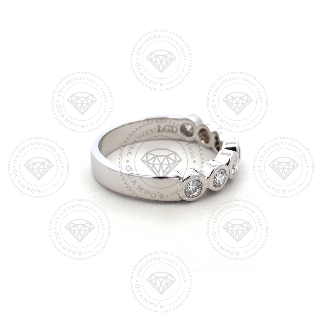 HANNA HALF ETERNITY RING