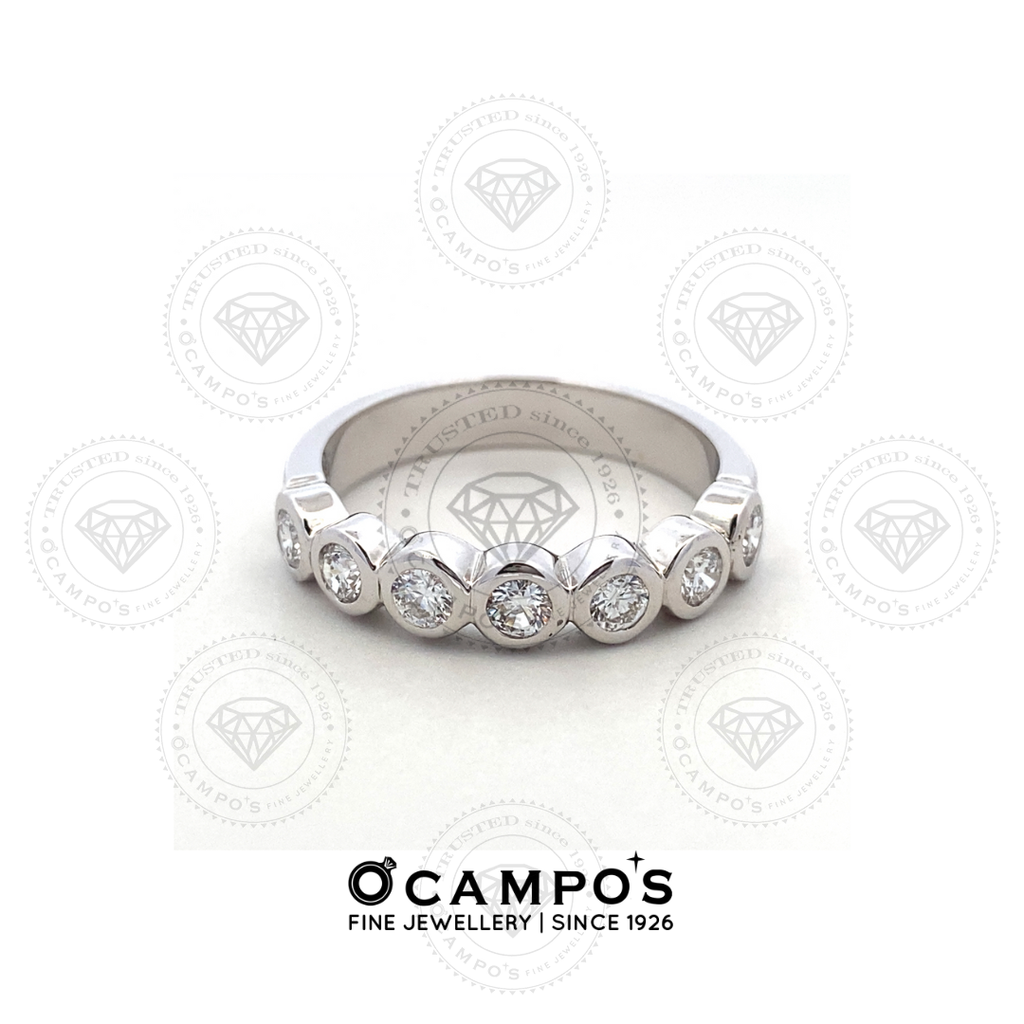 HANNA HALF ETERNITY RING