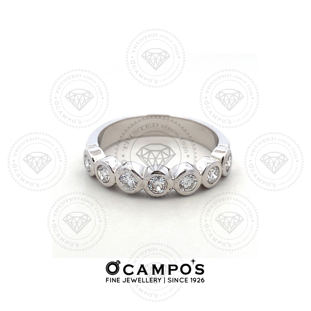 HANNA HALF ETERNITY RING