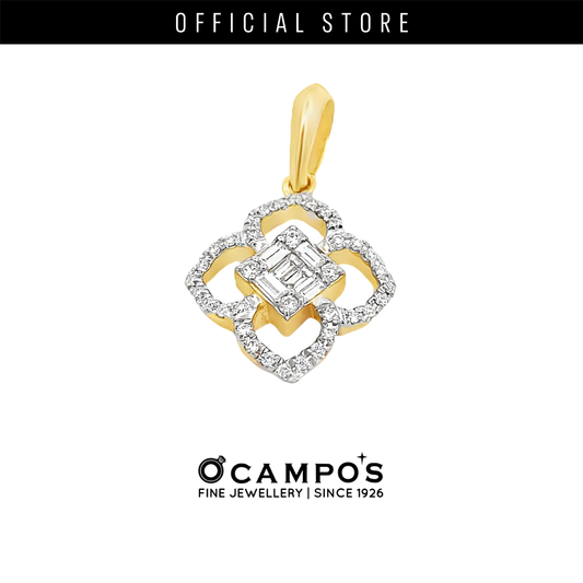 Emily Flower Pendant