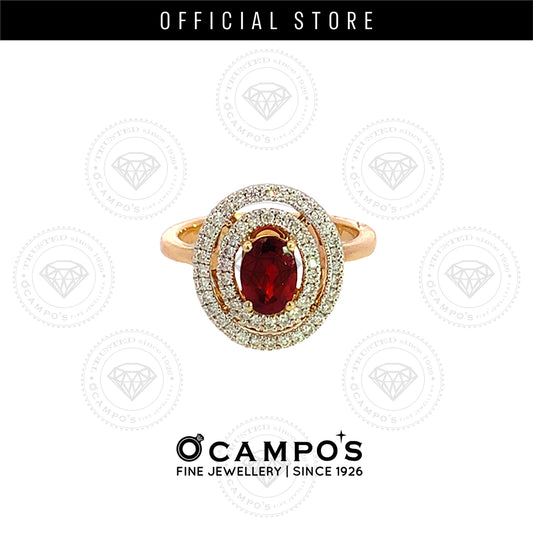 LUCIA GARNET RING