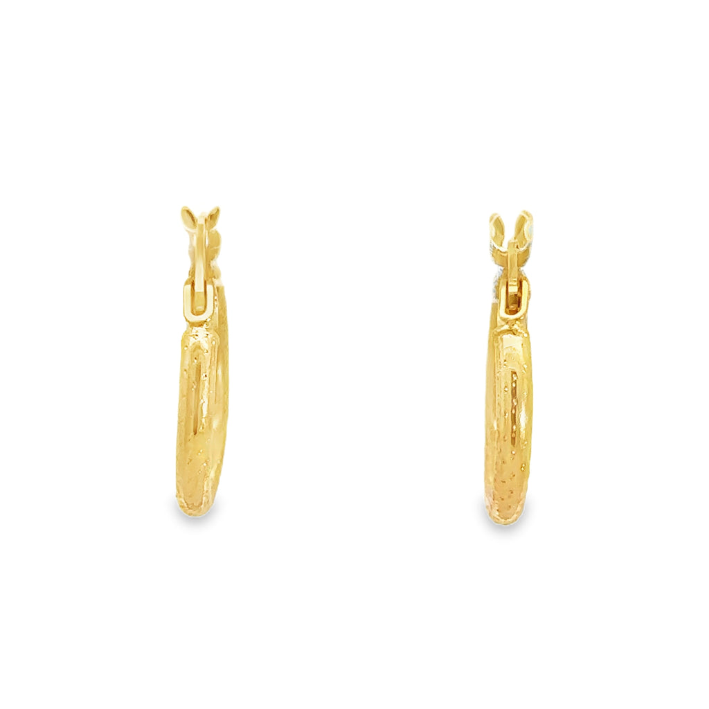 Ivarelle Yellow Gold Loop Earrings