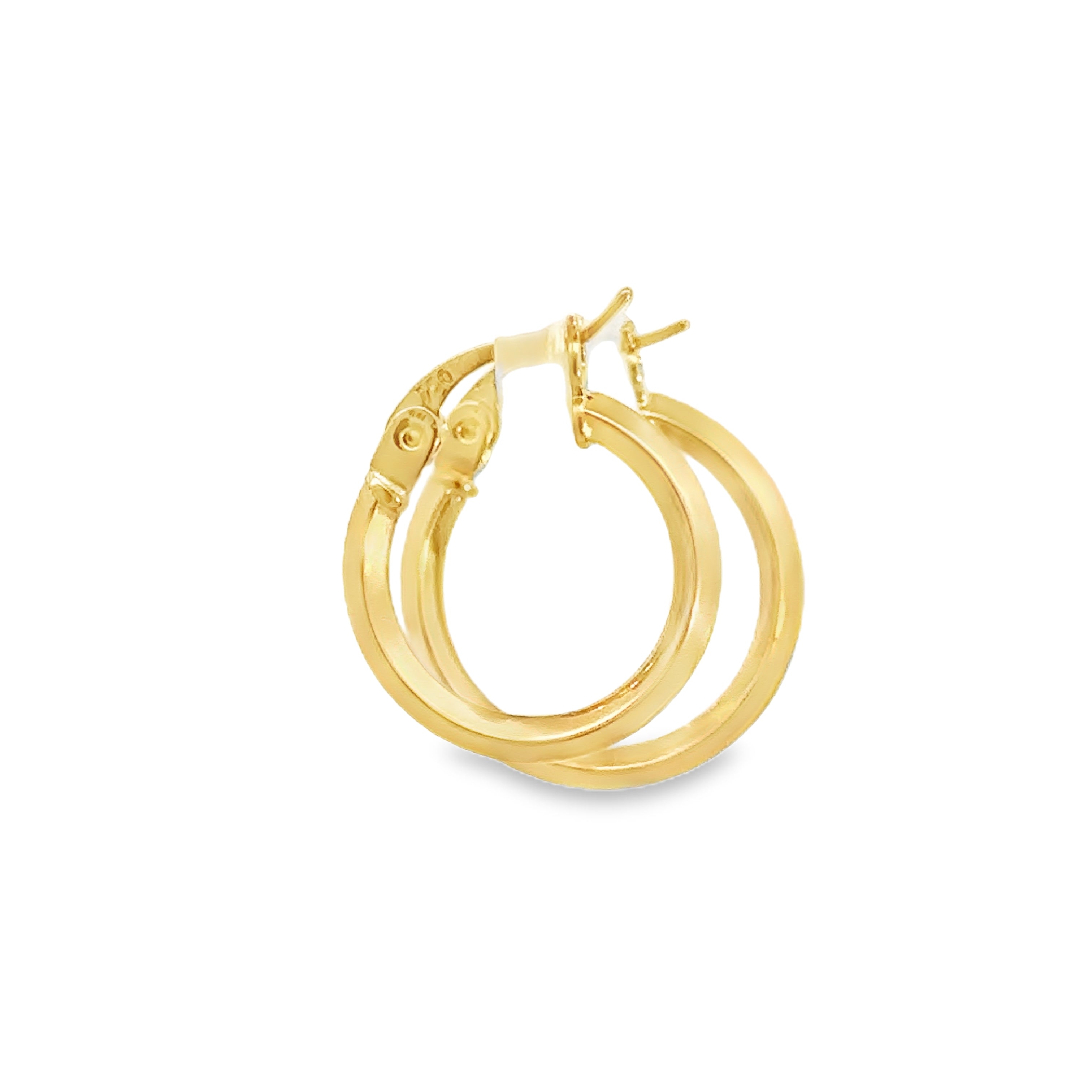 Norlisse Yellow Gold Earring Plain