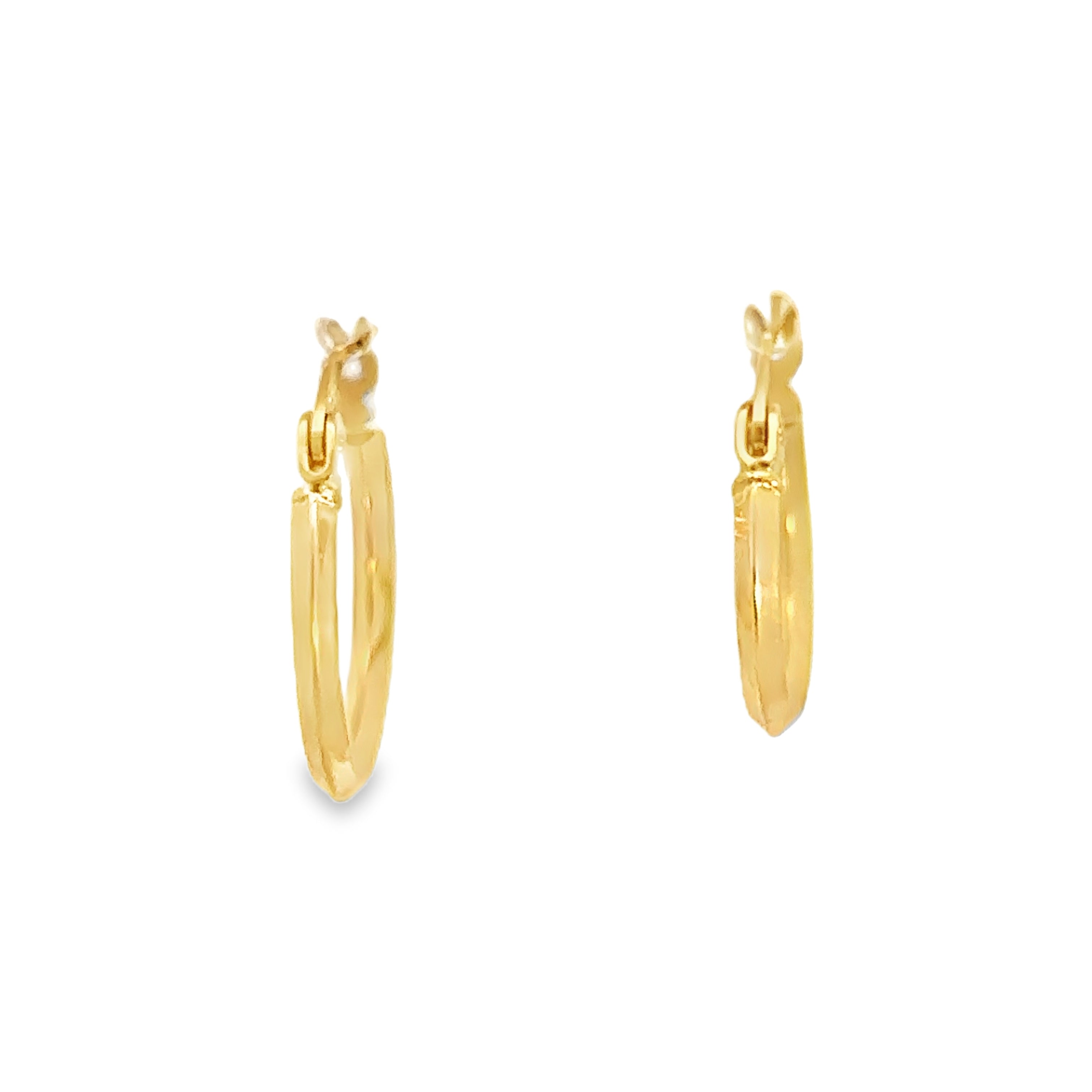 Norlisse Yellow Gold Earring Plain