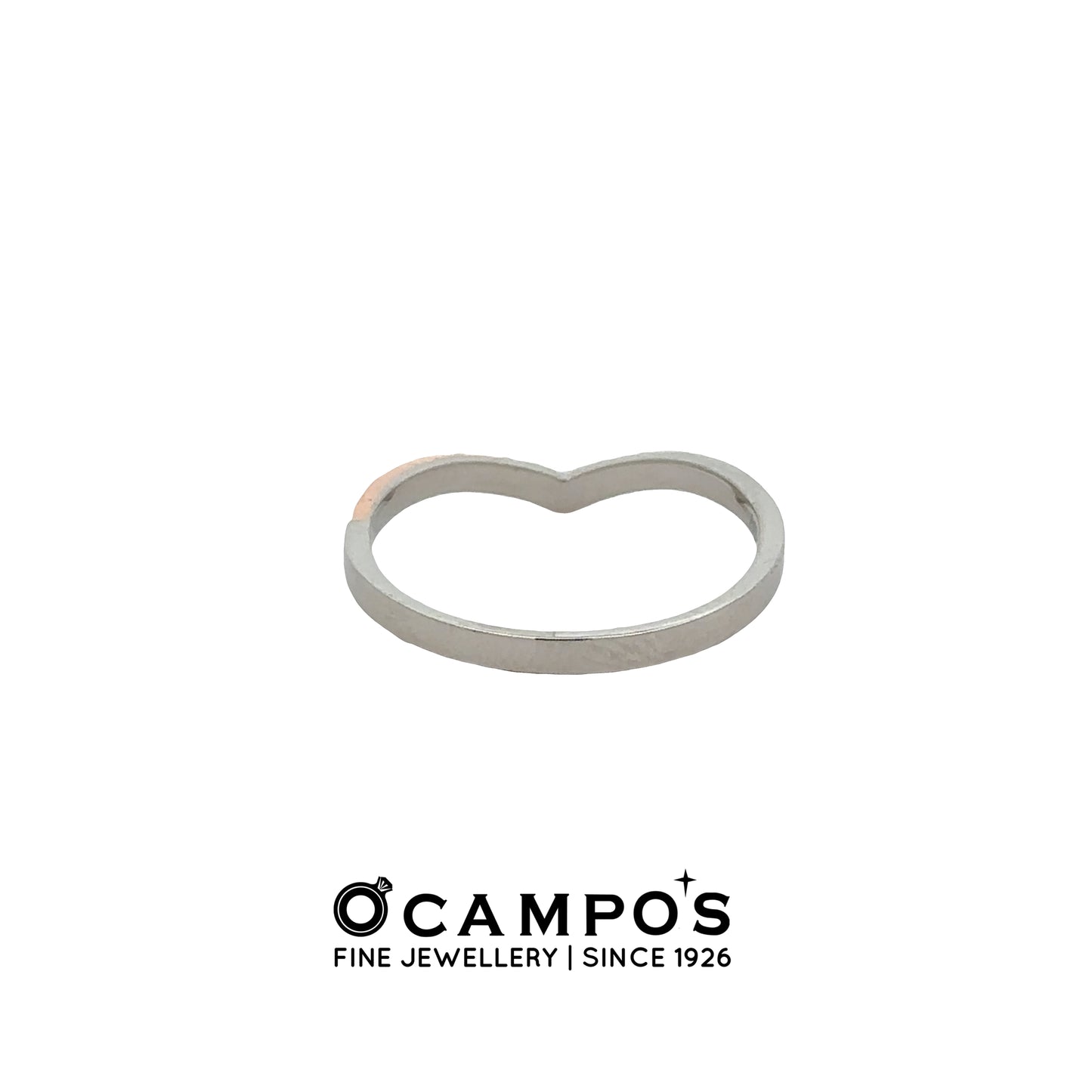 Synthea 18 Karat 2 Tone Platinum Wedding Ring S-6