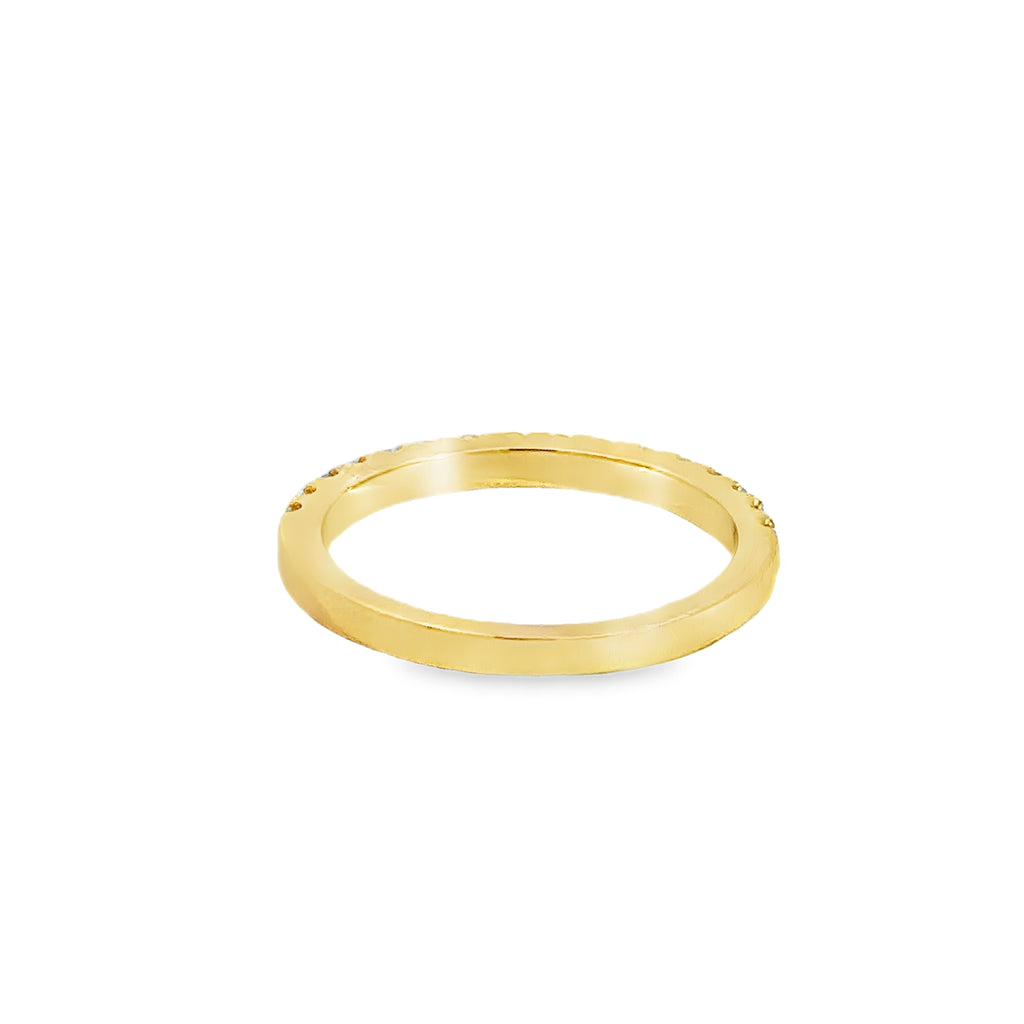 Orynthea Yellow Gold Half Eternity Ring