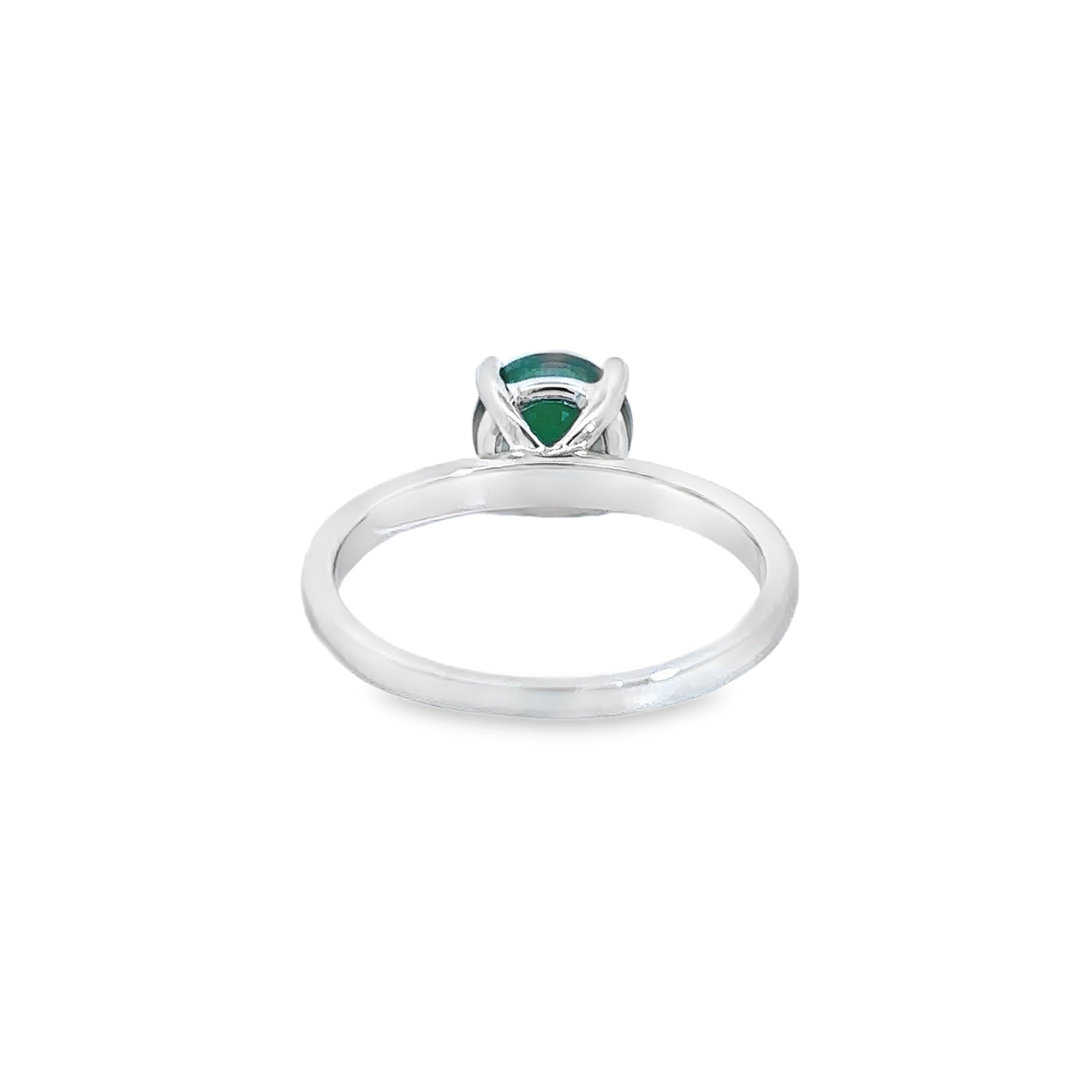 Ceravion White Gold Emerald Ring