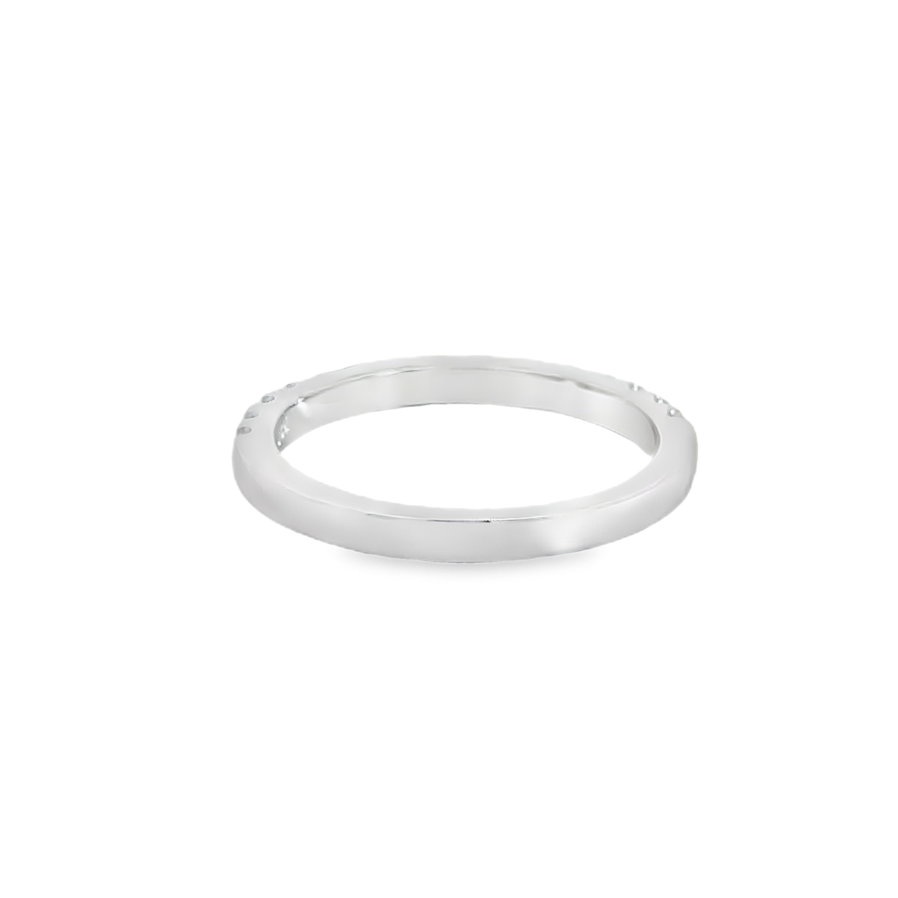 Sorevia White Gold Half Eternity Ring