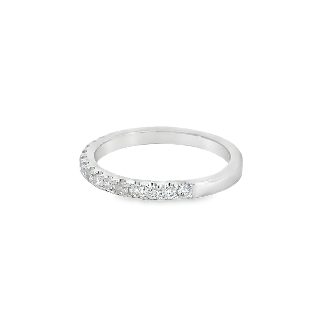 Sorevia White Gold Half Eternity Ring