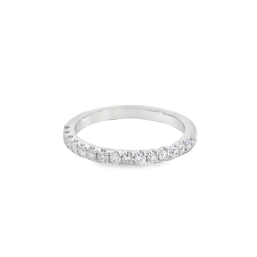 Sorevia White Gold Half Eternity Ring