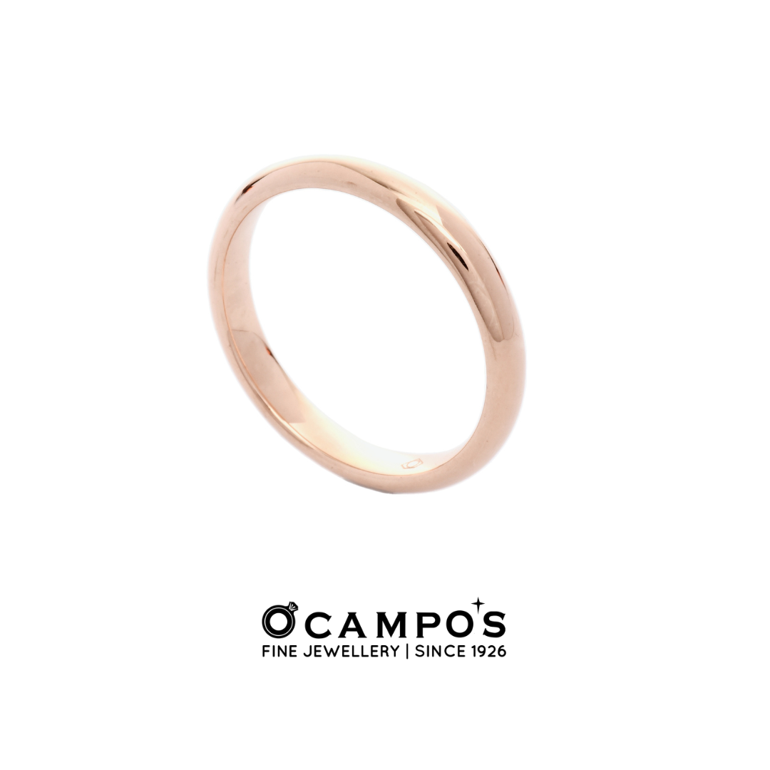 HANAMI WEDDING RINGS 18K Rose Gold