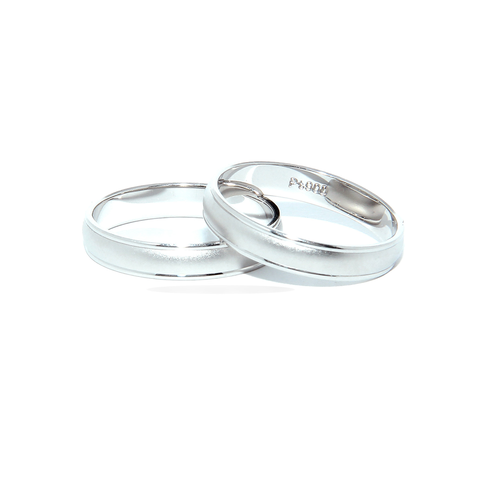 MHAVIE PLATINUM WEDDING RINGS
