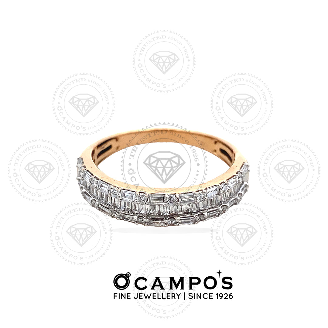 TESSA LADIES RING 18KARAT ROSE GOLD