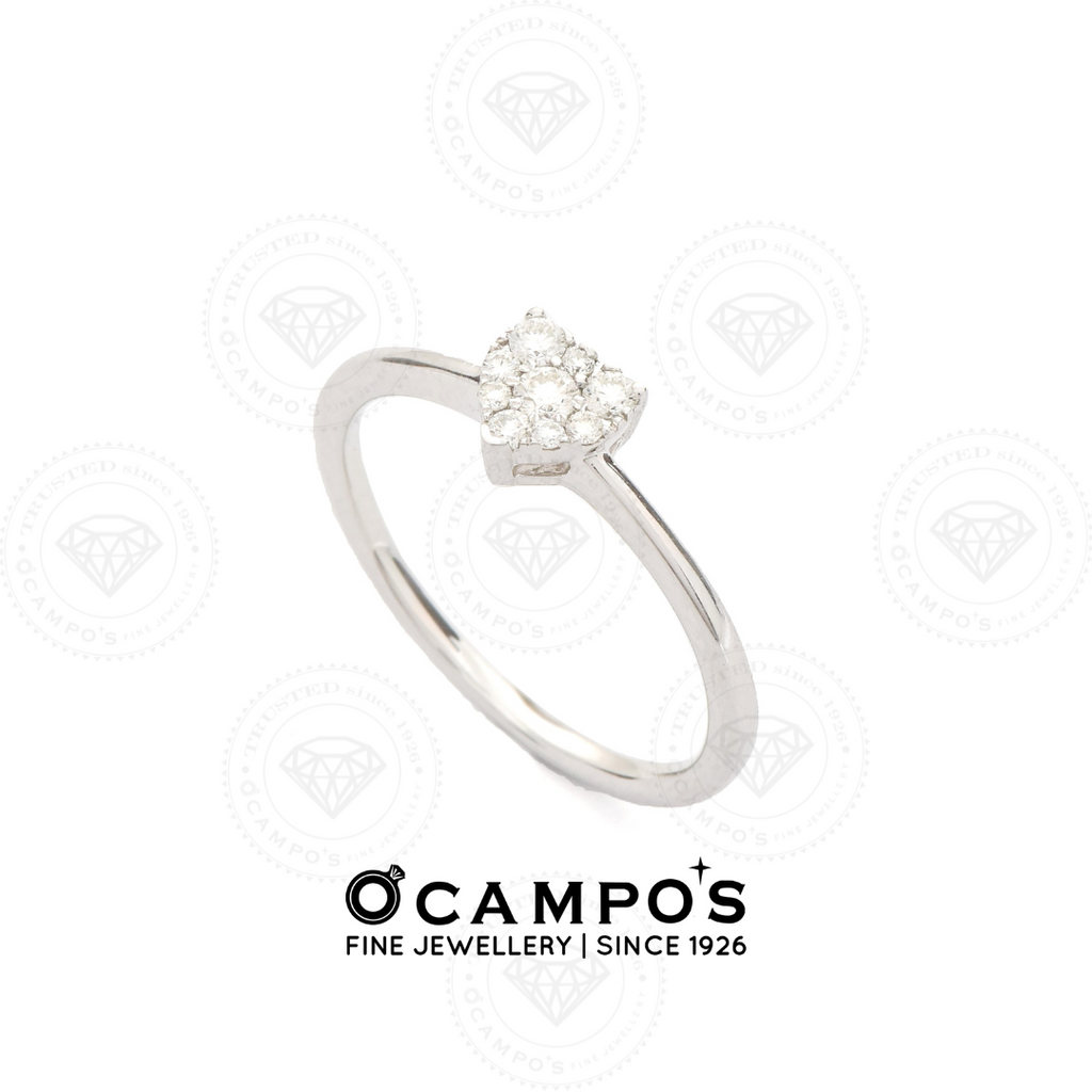 Countess Heart Illusion Diamond Set