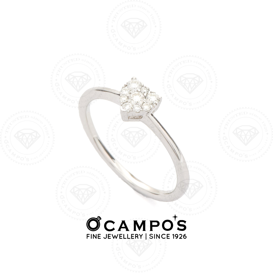 Countess Heart Illusion Diamond Set