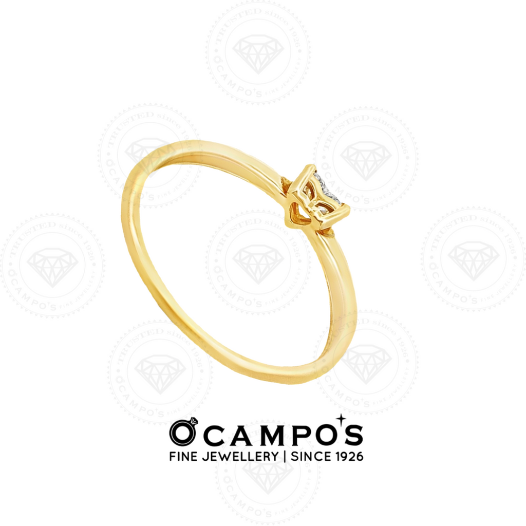 Ameera Heart Dia Engagement Ring