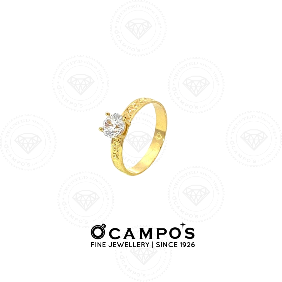 Millee Cubic Zirconia Engagement Ring