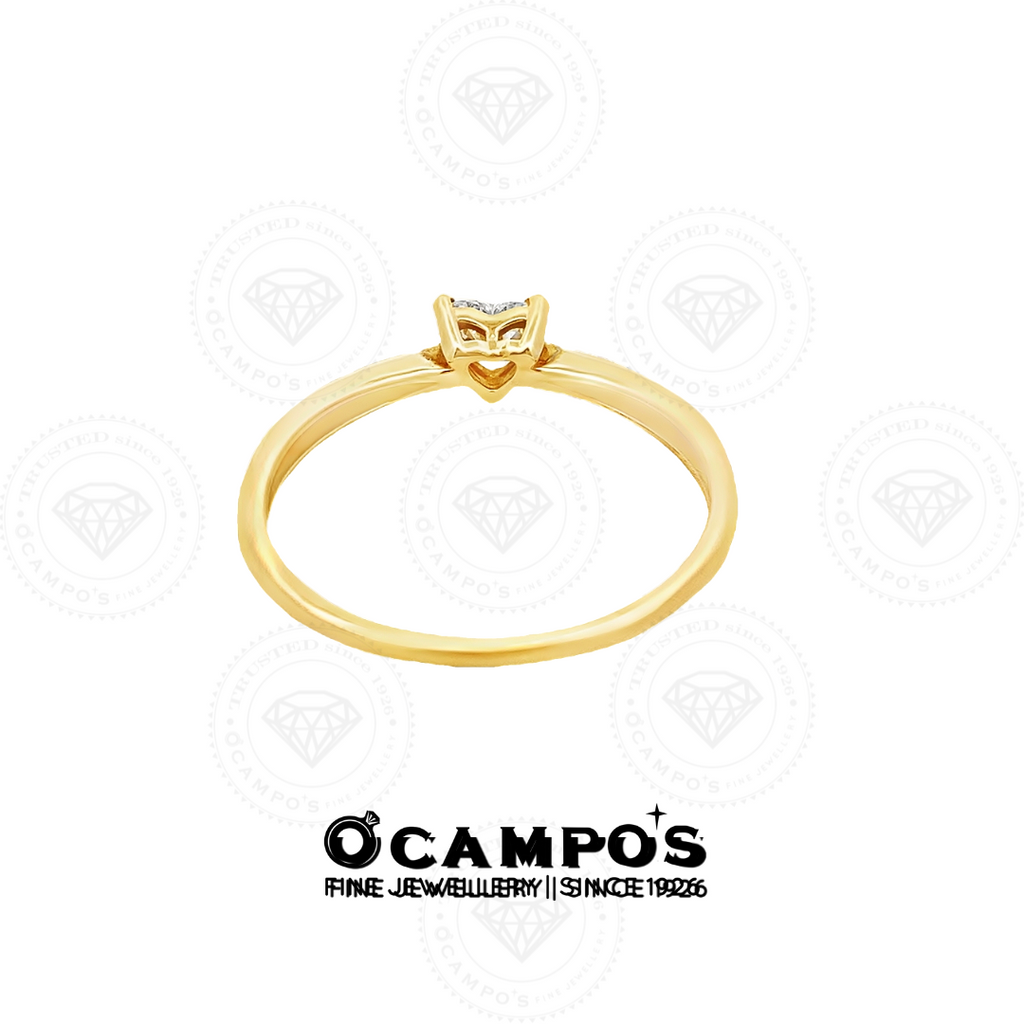 Ameera Heart Dia Engagement Ring