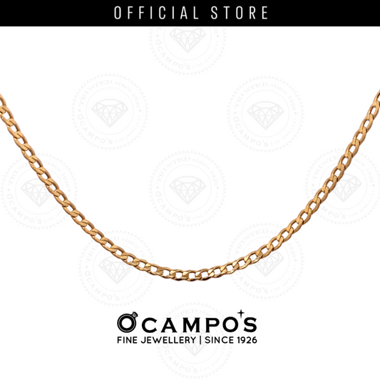 Curblink Men's Chain - Yellow Gold