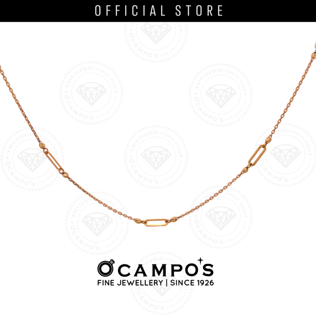 Aleia Rolo Chain with Paper Clip Necklace