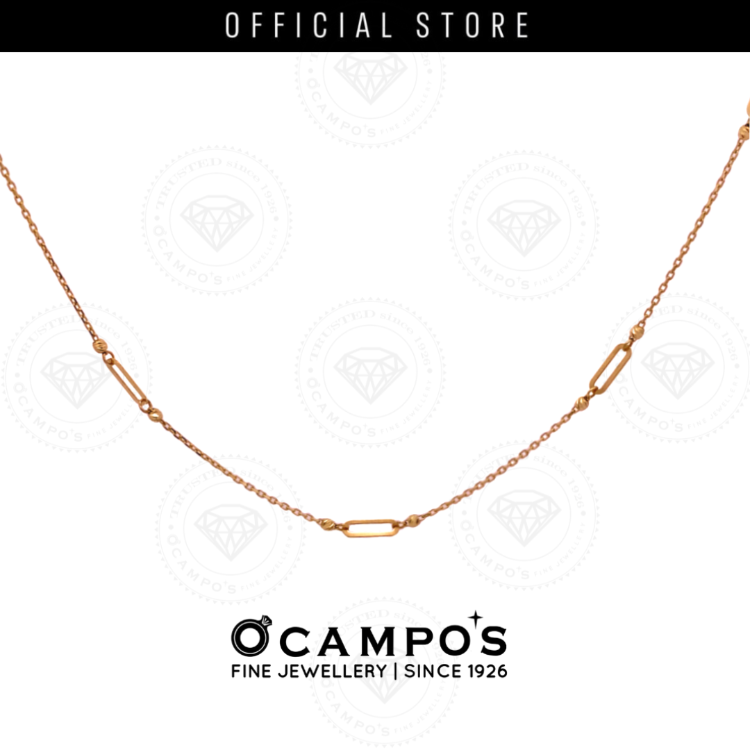 Aleia Rolo Chain with Paper Clip Necklace