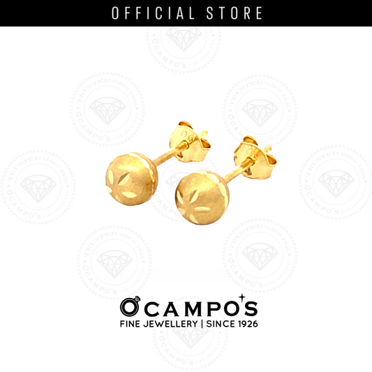 Margaret Stud Balls Earrings (SOLD PER PIECE)