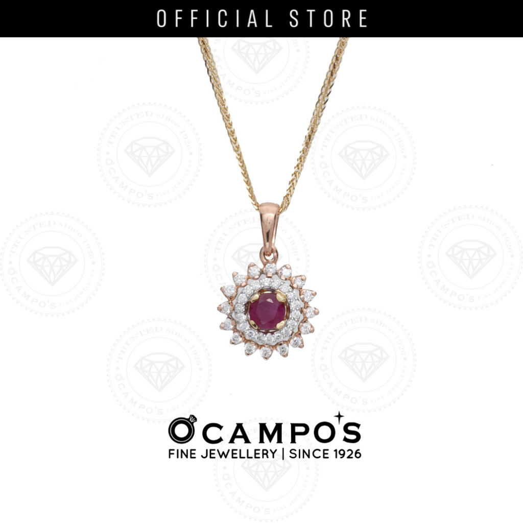 Diana Flower Pendant